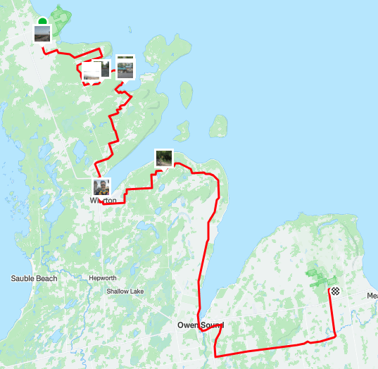 What I ended up riding